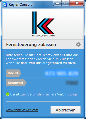 KC TeamViewer für den PC